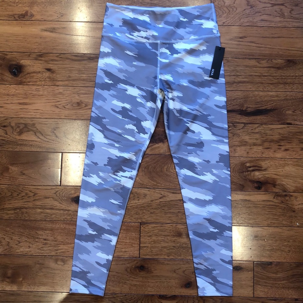 White Camo SoulCycle legging